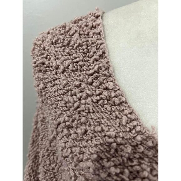 Free People Popcorn Sweater Cropped Oversized Size XS - Picture 5 of 8